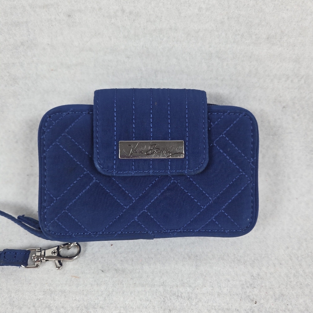 Vera Bradley Wristlet Wallet Navy Blue